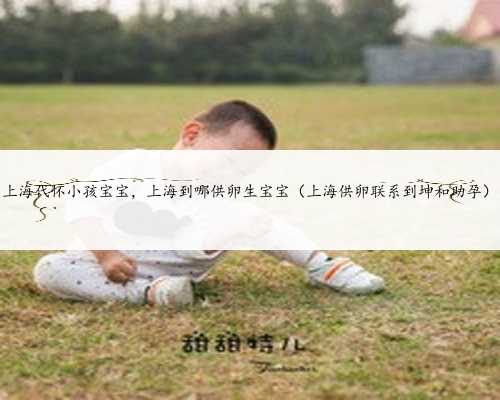 上海代怀小孩宝宝，上海到哪供卵生宝宝（上海供卵联系到坤和助孕）